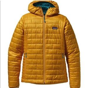 Women's Patagonia Nano Puff Hoody Golden yellow Amber size Large L